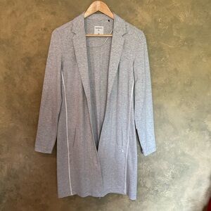 Sandwich_ Amsterdam | Heather Grey Cotton Jersey Blazer | M